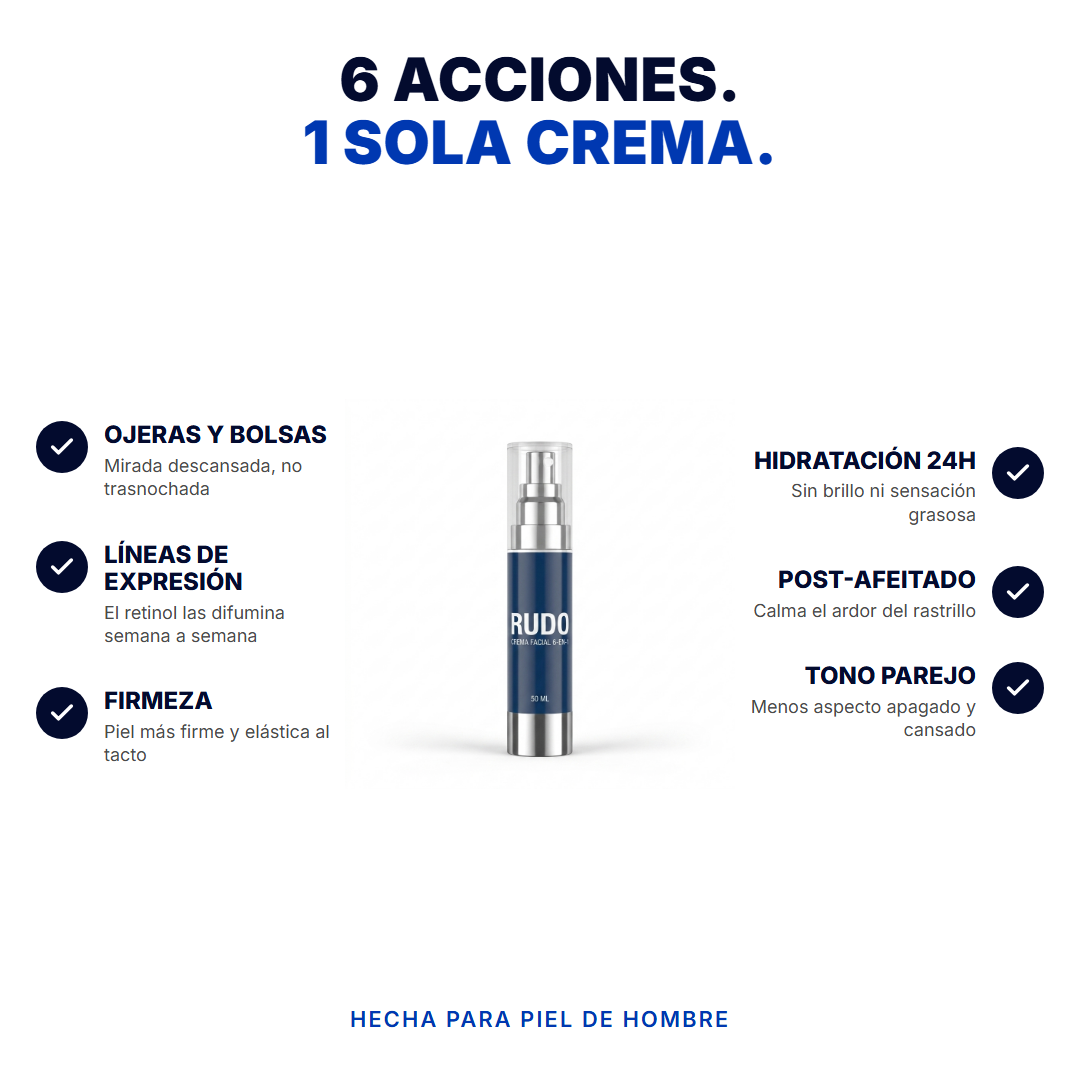 Crema Facial RUDO